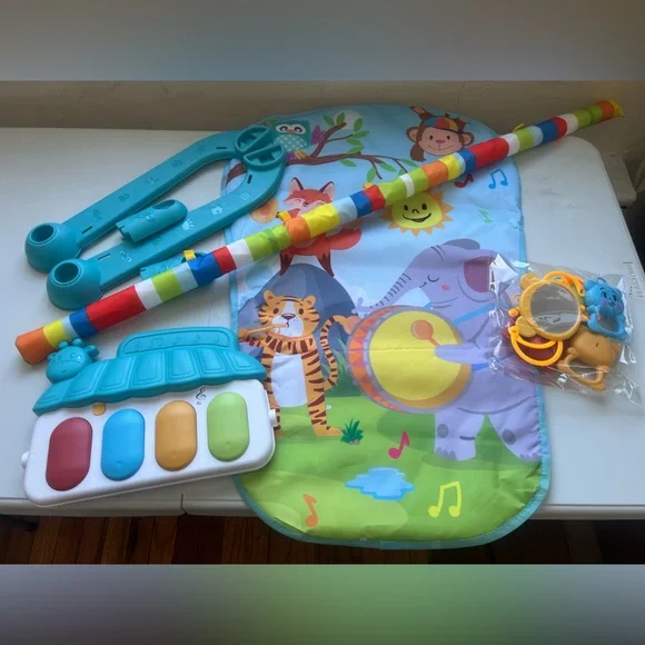 Baby Playmat Piano,Smart Stage Detachable Musical Education Infant Playmat Piano - Picture 10 of 11